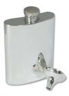 Pewter Hip Flask (4oz) (HIP4) Mastergrave engravable gifts