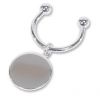 Silver plated round keyring. Engavable gifts for the Metaza and GEM RX Silver plated round keyring. Engavable gifts for the Metaza and GEM RX