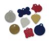 An exciting range of pet tags in colourful anodised aluminium. Aluminium pet tag