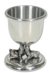 Mastergrave Pewter Children's Teddy Bear Egg Cup Mastergrave unique baby gift