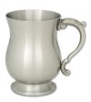 1 Pint Satin Pewter Georgian Tankard in gift box