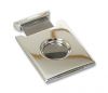 Christmas Gifts Silver plated brass popular square design cigar cutter