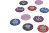 Multi pack of the new 25mm glitter tags, includes 200 tags (1 pack of 10 of each