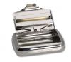 Chrome Plated Tobacco Tin (TOB7) 