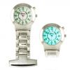 *NEW* Quartz Movement Nurses Fob Watch with backlight in Chrome *NEW* Quartz Movement Nurses Fob Watch with backlight in Chrome