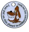 *NEW* Pet Tags Coloured Text Tags (lots of designs available) PK10  