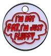  *NEW* 23mm Cat Tags Coloured Text Tags (lots of designs available) PK10  
