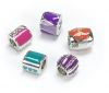 Attractive selection of coloured enamel charms to fit your Flaunt charm bead bra