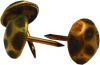 Patterned Brass Plaque Pins for Professional Fxings Patterned Brass Plaque Pins for Professional Fxings