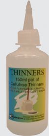 Cellulose thinners for use with Mastergrave's filler paints. 150ml 