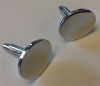 Rhodium Oval Cufflinks pk100 with slight defaults Rhodium Oval Cufflinks pk100 with slight defaults