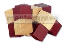 Executive toy or popular stocking filler wooden puzzle (Cubes) (PUZZ3)