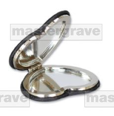 'Dress to Impress' Handbag Mirror with pink designs