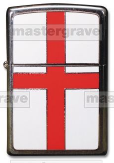Zippo England Flag Logo 