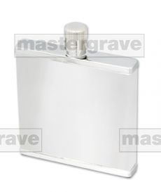 Small 2oz Polished Hip Flask (HIP10) Great for Metaza Engraving 