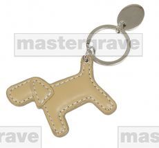 *NEW* Dog Keyring with Engravable Tag 