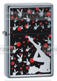 High Polish Chrome Playboy Crown Stamp (Zippo 24473)