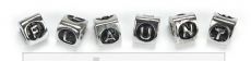 NEW* Silver Plated A-Z alphabet charms by Flaunt 