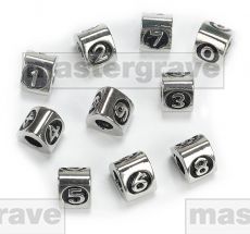  *NEW* Silver Plated Set of Number Charms by Flaunt  