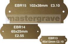 Engravers Brass Plates (1mm EBR Plates) 