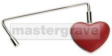 Red heart handbag hanger (GG63) 