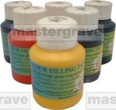 Fast drying cellulose colour filling paints. 150ml