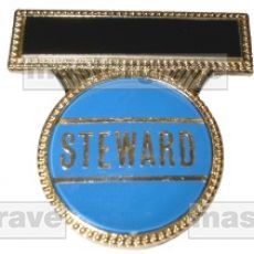 Metal Pin Badge designed to take standard centres (EA042) 