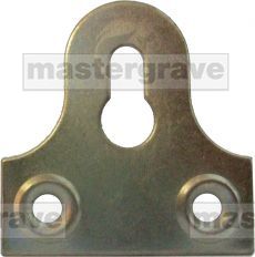 Brassed Slotted Picture Hanger for Fixing Plaques (BSPH)