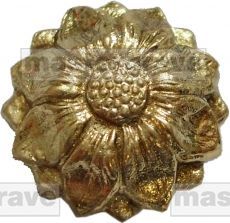 Flower Head Screw Caps (Pk4)