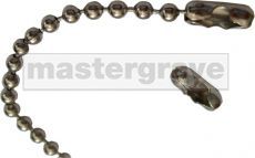 Couplings for 2.3mm bead chain (pk100) (EA006NC)