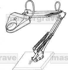 MAGLAMP.   Mag Lamp to help with detailed work 