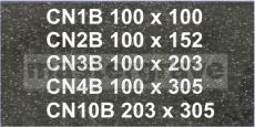 *NEW* 6mm Thick Black Corian Plaques in Various Sizes (CN) 