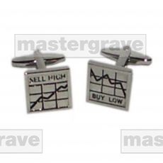 Buy Low Sell High Novelty Cufflinks (NCUFF81)
