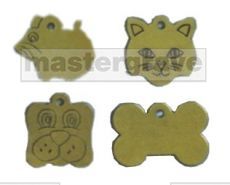 Brass Pet tags